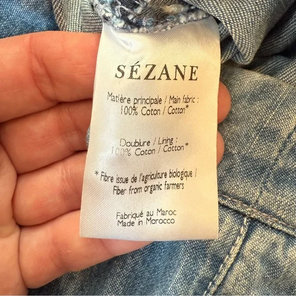 Sezane Martin Denim Jeans - Picture 15 of 16